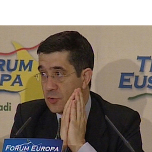 Patxi Lpez lehendakariak Bilbon Forum Europako gosarian parte hartu du