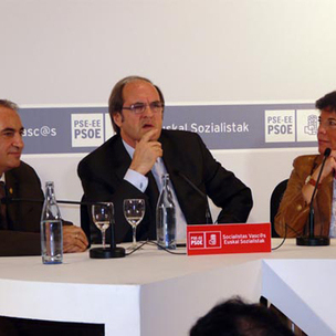 Angel Gabilondo, Iaki Arriola eta Isabel Cela