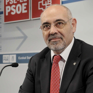 Jos Antonio Pastor PSE-EE-ren egoitzan