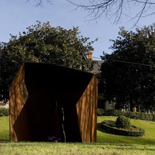 Escultura de Agustn Ibarrola, 