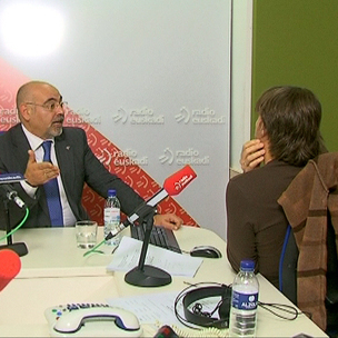 Jos Antonio Pastor en un momento de la entrevista