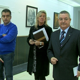 Miguel Angel Morales, Gipuzkoako PSE-EEko Antolaketako idazkaria eta Miguel Buen, Gipuzkoako BBNNen diputatu nagusirako hautagaia