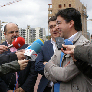 Patxi L�pez, Patxi Lazcoz y Txarli Prieto