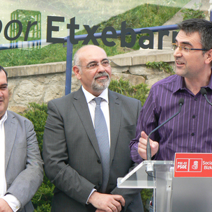 Ernesto Gasco, Jos Antonio Pastor eta Oscar Seco