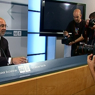 Jos Antonio Pastor prentsaurrekoan
