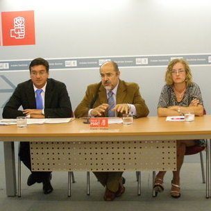 Patxi Lazcoz, Txarli Prieto eta Cristina Gonzlez