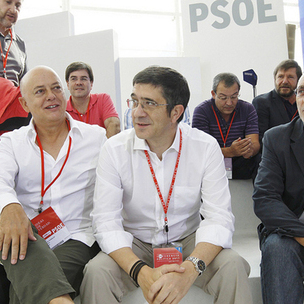 Patxi Lpez, Rodolfo Ares eta Odn Elorza Hitzaldi politikoan