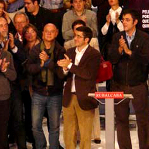 Ekitaldi nagusia Bilbon Felipe Gonzalezekin