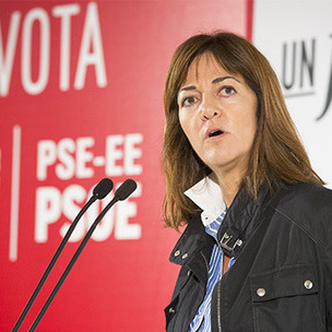 Angel Gabilondo,Idoia Mendia y Odn Elorza, en Donostia