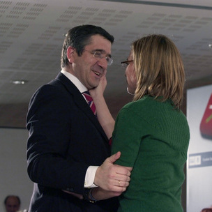 Con la ministra de Defensa, Carmen Chacn