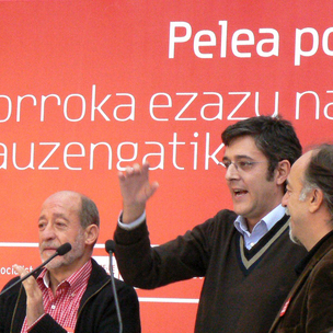 Eduardo Madina eta Dims Saudo