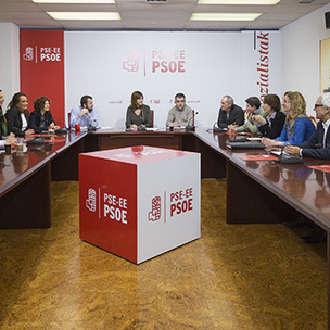 Ejecutiva PSE-EE [Foto archivo: Socialistas Vascos]