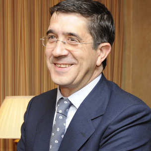 Patxi Lopez lehendakariak elkarrizketa bat egin du gaur Copen (ARGAZKIA: ARTXIBOA)