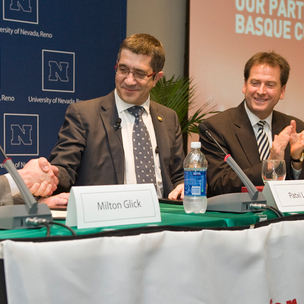 El Lehendakari Nevadako Gobernadorearekin