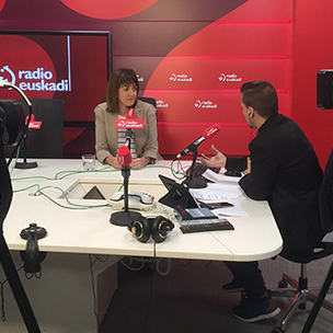 Entrevista a Idoia Mendia en Boulevard de Radio Euskadi [2016.03.14]