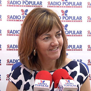 Entrevista a Idoia Mendia en Radio Popular [Foto: Socialistas Vascos]
