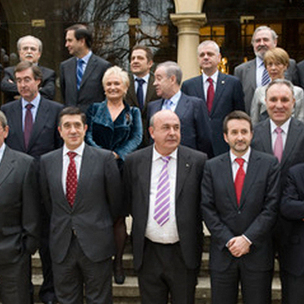 Foto de familia del Consejo Asesor del Lehendakari