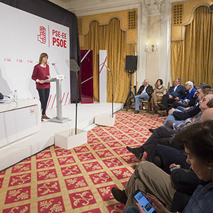 Idoia Mendia interviene ante el Comit Nacional