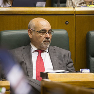 Jos Antonio Pastor, Eusko Legebiltzarrean.