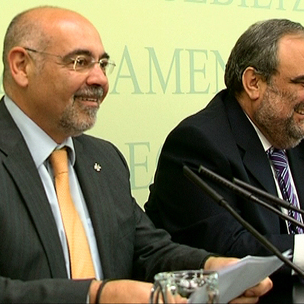 Jos Antonio Pastor y Mikel Unzalu
