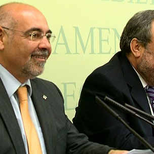 Jos Antonio Pastor eta Mikel Unzalu