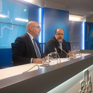 Jos Antonio Pastor eta Txarli Prieto