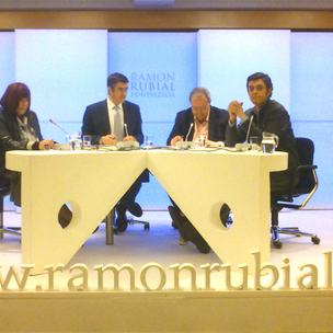 Lentxu Rubial, Patxi Lpez, Txiki Benegas eta Eduardo Madina
