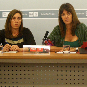 Maite Berrocal eta Idoia Mendia