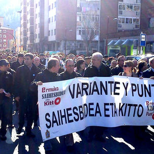 Manifestacin en Ermua