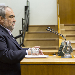 Mikel Unzalu Eusko Legebiltzarrean