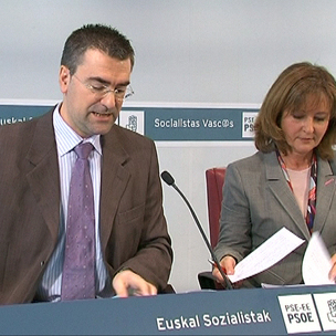 Oscar Seco y Carmen Achtegui, Diputados del PSE-EE 