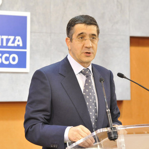 Patxi Lpez, Eusko Jaurlaritzako lehendakaria (ARGAZKIA: ARTXIBOA)
