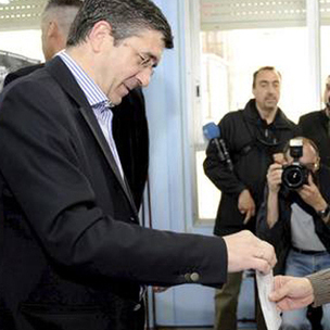 Patxi Lpez, Bilbon botoa ematen