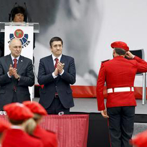 Patxi Lpez y Rodolfo Ares, Foto EFE