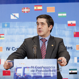 Patxi Lpez,ha comparecido tras la Conferencia 