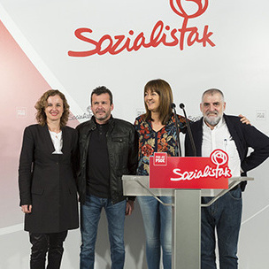 Peio Lpez de Munain, Cristina Gonzlez, Idoia Mendia eta Javier Martnez