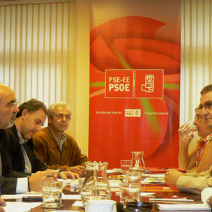 Reunin del PSE y de UGT