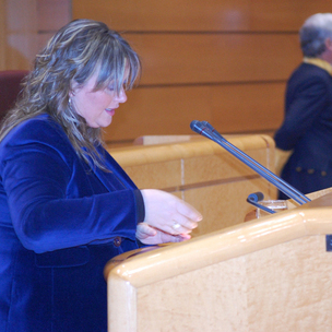 Yolanda Vicente, senadora del PSE-EE