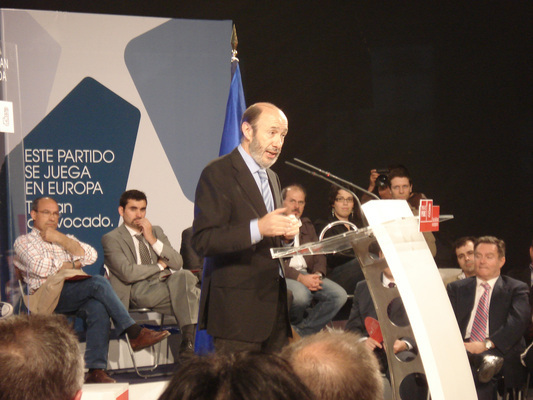 Alfredo Prez Rubalcaba, Ministro del Interior