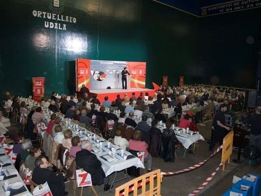 Frontn de Ortuella, lugar elegido por los Socialistas Vascos para celebrar este acto