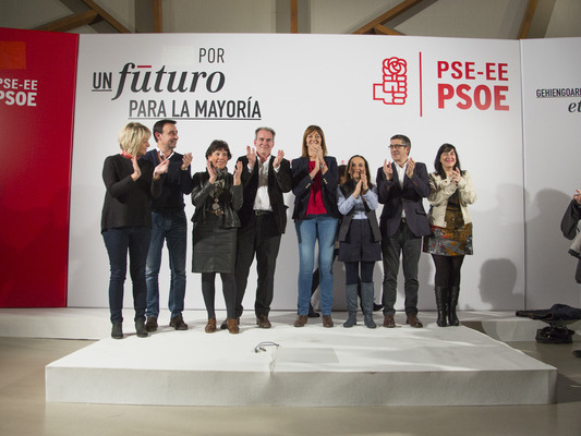 Los Socialistas Vascos iniciamos la campaa electoral del #20D
