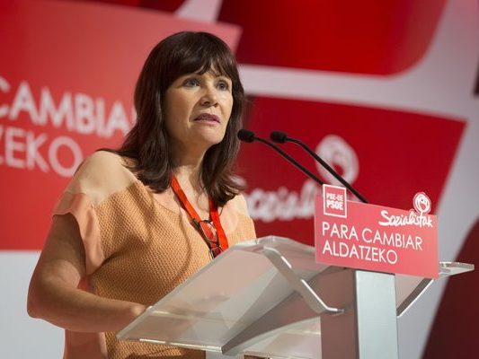 Micaela Navarro, Presidenta del PSOE (Foto Socialistas Vascos)
