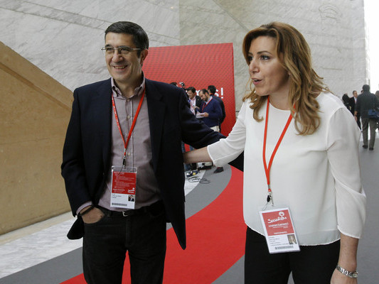 Patxi Lpez y Susana Daz en la Conferencia Poltica del PSOE 2013