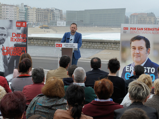Pedro Snchez visita Euskadi