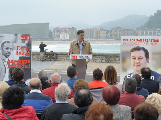 Pedro Snchez visita Euskadi