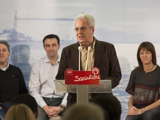 Presentacion de los candidatos socialistas a elecciones municipales en Bizkaia [2015]