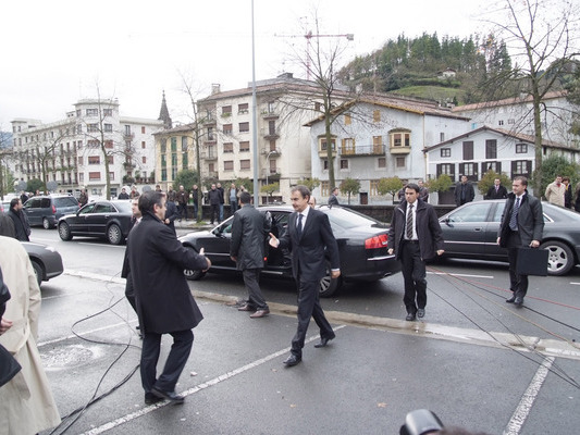 Recibiendo a Jos Lus Rodrguez Zapatero, Presidente del Gobierno