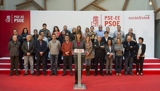 Acto en favor del autogobierno de los Socialistas Vascos. [Foto: Socialistas Vascos]