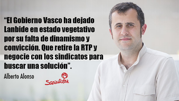 Alberto Alonso, PSE-EEko Enpleguko idazkaria
