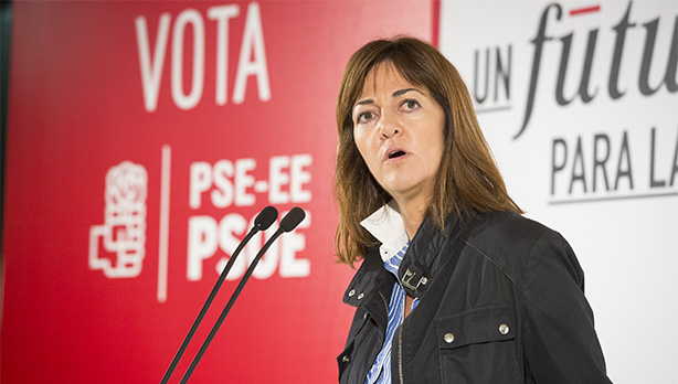 Angel Gabilondo,Idoia Mendia y Odn Elorza, en Donostia